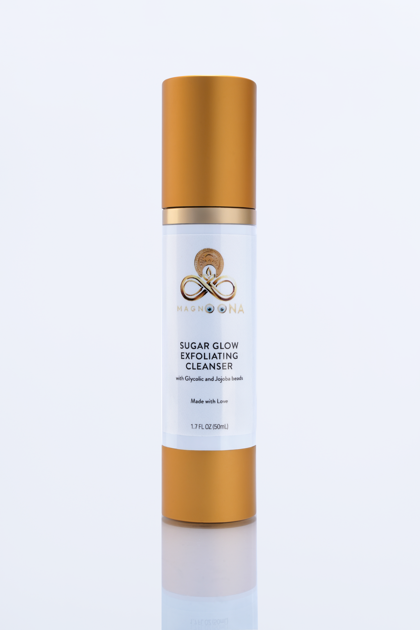 SUGAR GLOW EXFOLIATING CLEANSER with Glycolic and Jojoba beads