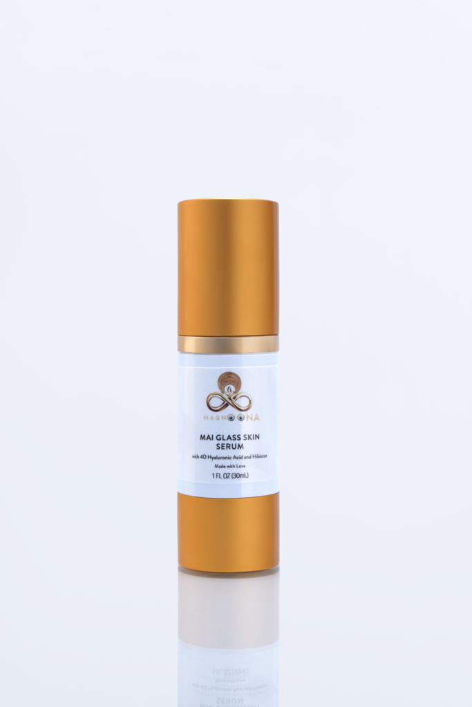 MAI GLASS SKIN SERUM with 4D Hyaluronic Acid and Hibiscus